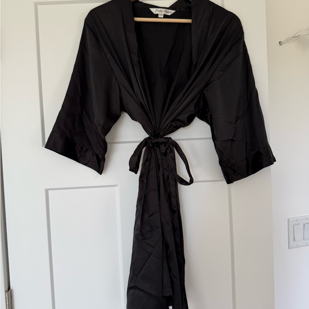 Satin Mini Robe
